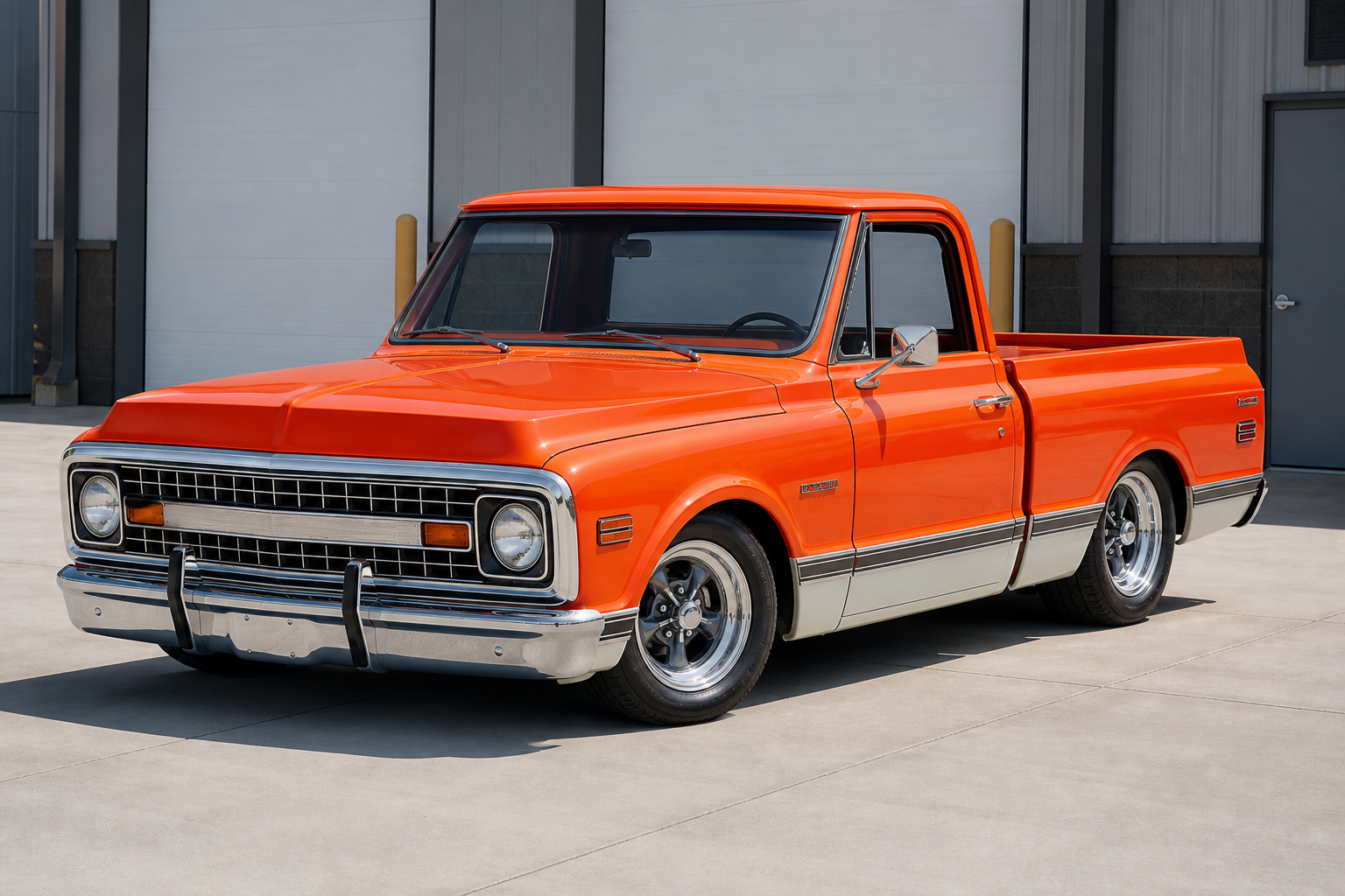 1972 Chevrolet C10 Cheyenne Super custom C10 build Hugger