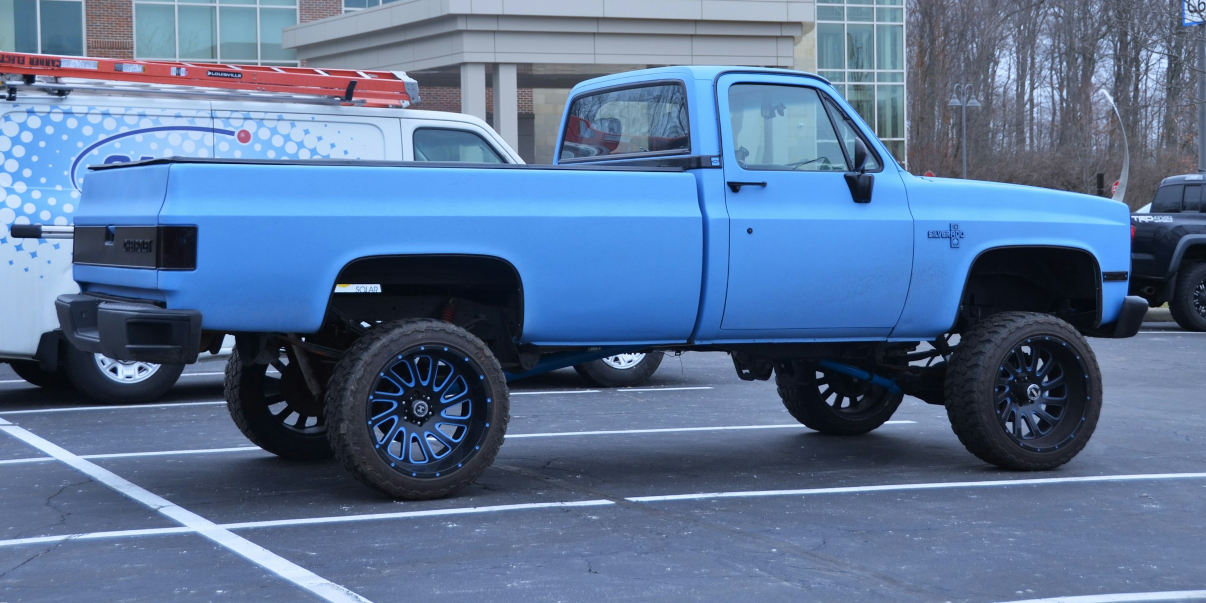 1985 Chevrolet C10 Silverado project at Ktech Speedshop